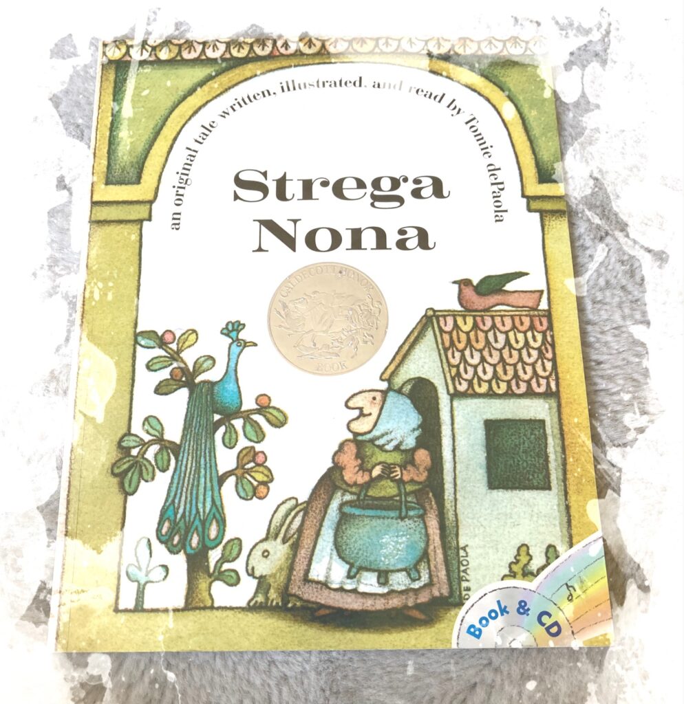 Children's book "Strega Nona" by Tomie dePaola.