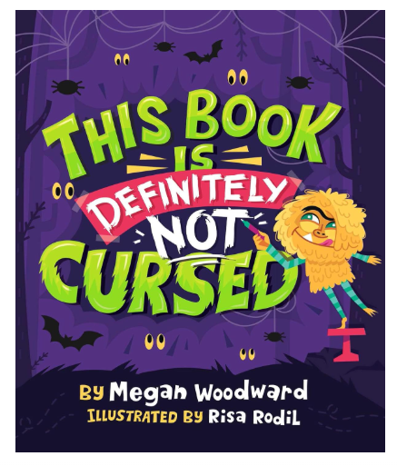 Halloween books for kids, best Halloween books for kids, Children's books for Halloween, picture books, best children's Halloween books, preschool, kindergarten, 1st grade, first grade, 2nd grade, second grade, 3rd grade, third grade, this book is definitely not cursed, toddler, hair-raising, spooky stories, classroom, little pumpkins,  get excited for Halloween, trick or treat, boo, ghosts, haunted, books, library, haunting books, classic, thrilling, chilling, read aloud