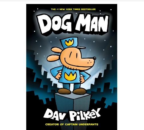 My boys adore Dog Man, and anything by Dav Pilkey.