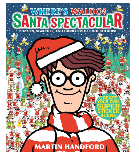 Where’s Waldo?, Where’s Waldo Now?, Where’s Waldo? The Fantastic Journey, Where’s Waldo? The Wonder Book, Where’s Waldo? In Hollywood, Where’s Waldo? The Great Picture Hunt!, Where’s Waldo? The Incredible Paper Chase, Santa Spectacular, Martin Handford