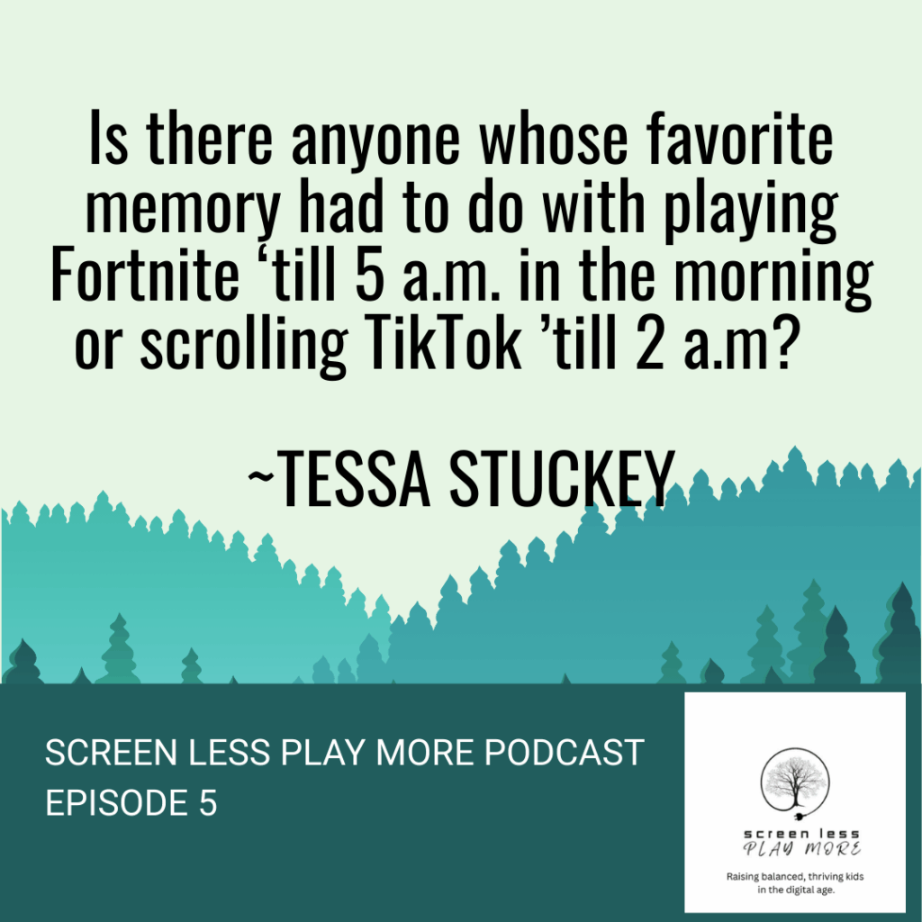 Tech is an experience blocker, less screen time more play time, how to have less screen time kids, help for parents to curb screen time, less screen time