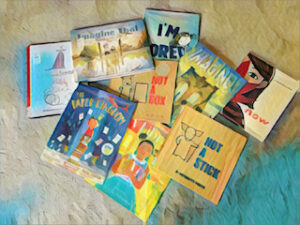 Kids books that promote imagination and play