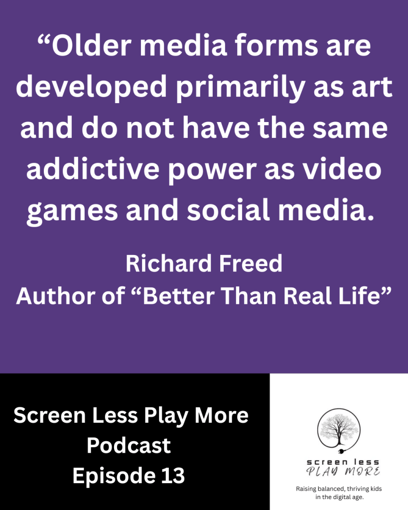 Better Than Real Life, The Secret Science Addicting Kids To Screens, how To Save Childhood, gaming addiction, social media addiction, are video games safe for kids, Richard Freed, digital detox