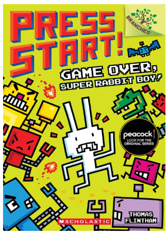 press start, game over, super rabbit boy, Thomas Flintham, ADHD, autism