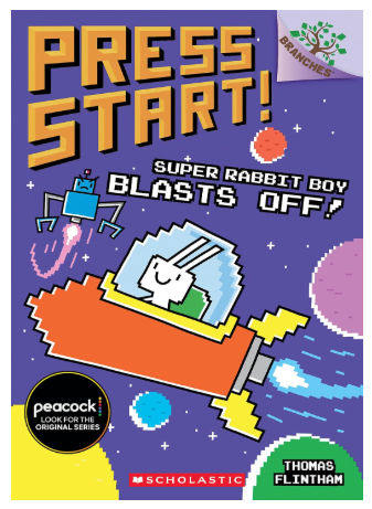 super rabbit boy, ultimate robot apocalypse, super rabbit racers, league of heros, super rabbit boy the glitch, the great computer crisis, noob powers, super sidekicks