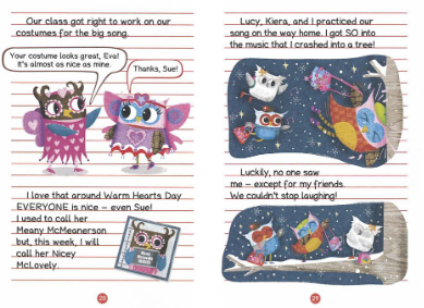 The Owl Diaries, Rebecca Elliott, graphic novels for girls, chapter books for girls, girls with dyslexia, dyslexic girls