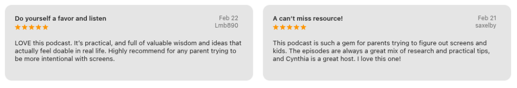 Need a calm parenting podcast, or a Christian parenting podcast, or a gentle parenting podcast, Screenless Playmore is your jam!